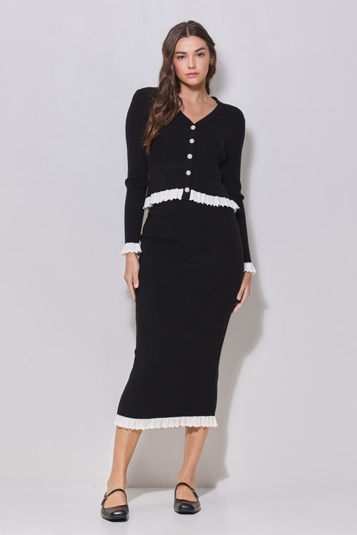 The Holly Two-Piece Set | Black