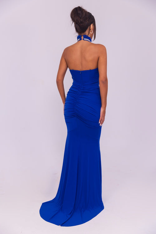 The Lorina Dress | Royal Blue