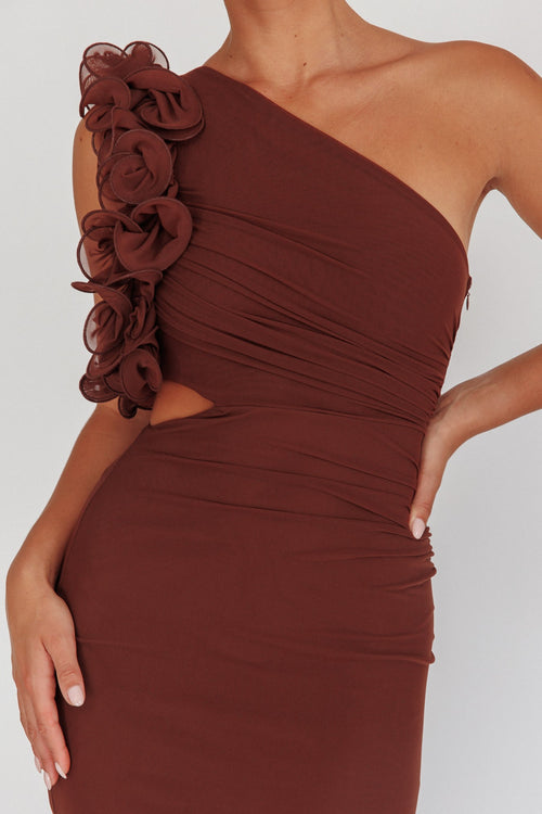 London Tea Dress | Brown