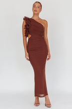 London Tea Dress | Brown