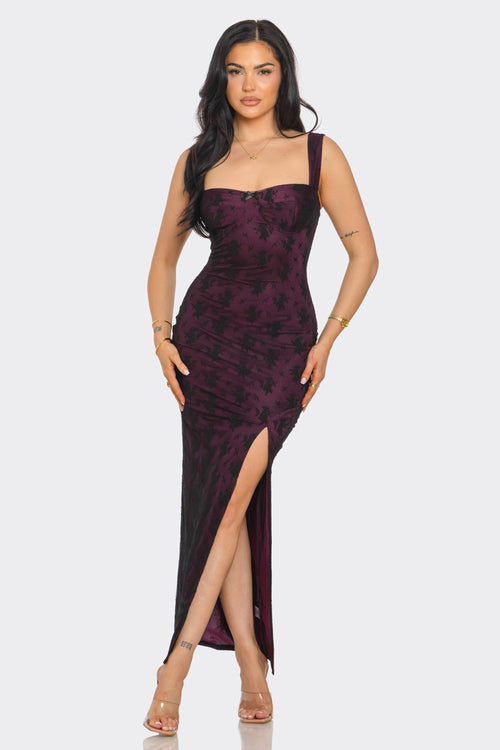 Moonlit Dance Dress | Plum