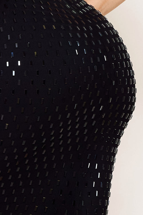 Hollywood Starlet Dress | Black