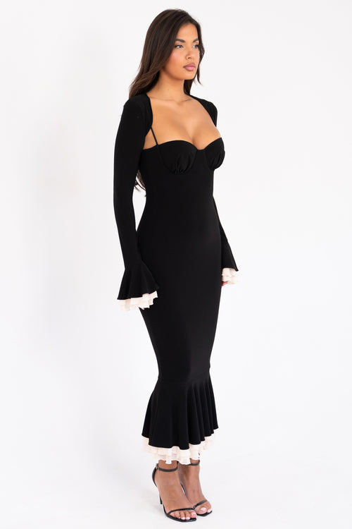 The Zola Dress | Black