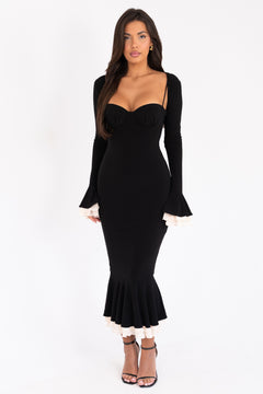 The Zola Dress | Black