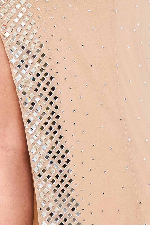 Future Star Dress | Nude