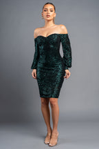 Evening To Remember Dress | Hunter Green