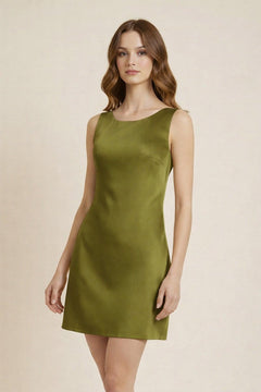 Tuscan Chic Dress | Olive