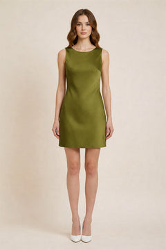 Tuscan Chic Dress | Olive