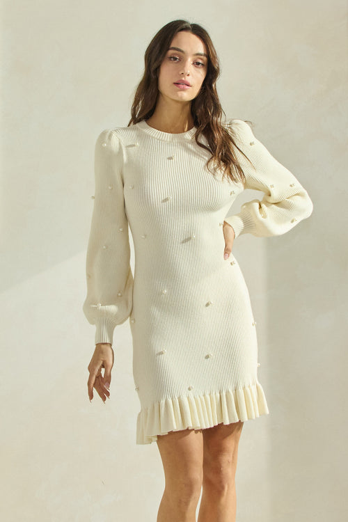 Sweet Beauty Dress | Cream