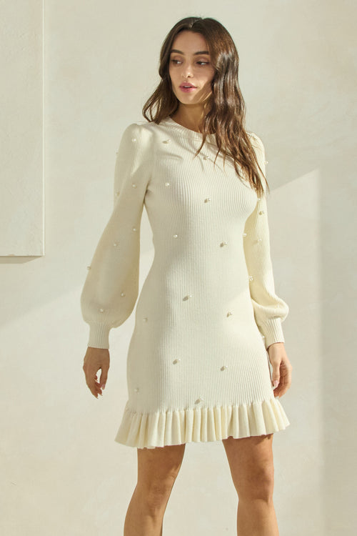 Sweet Beauty Dress | Cream