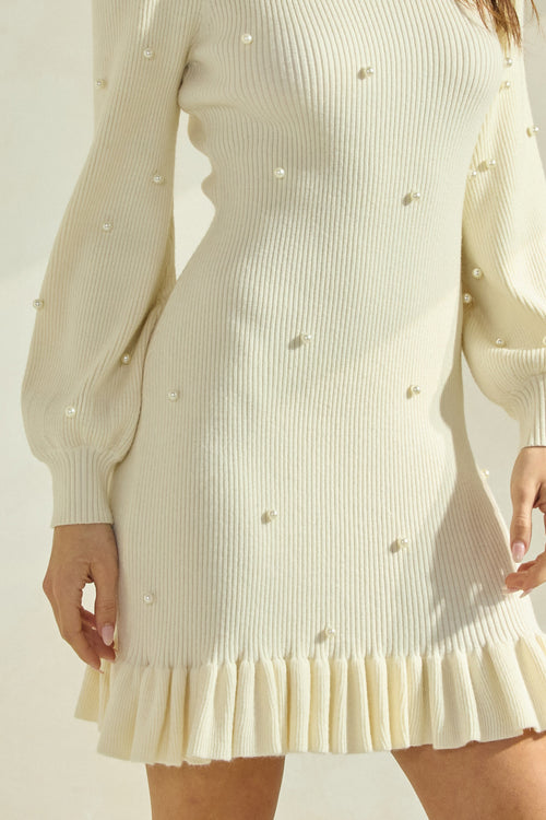 Sweet Beauty Dress | Cream