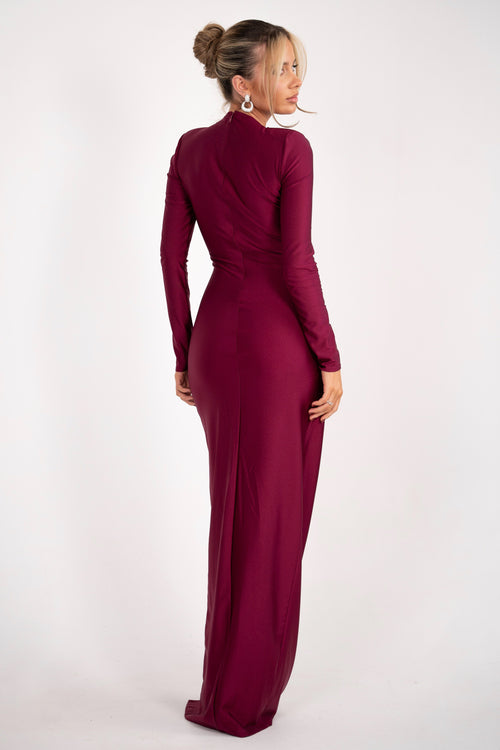 The Amelina Dress | Berry