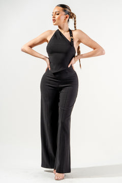 Santorini Vibes Two-Piece Set | Black