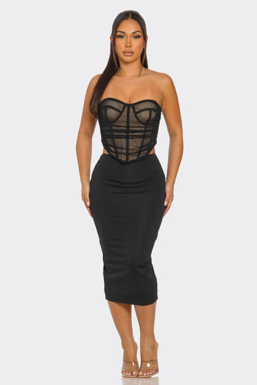 Heartbreaker Two-Piece Set | Black - Small Heartbreaker Two-Piece Set | Black - Small