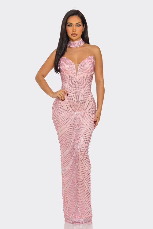 The Racquel Dress | Pink