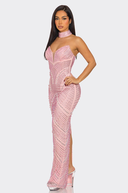 The Racquel Dress | Pink