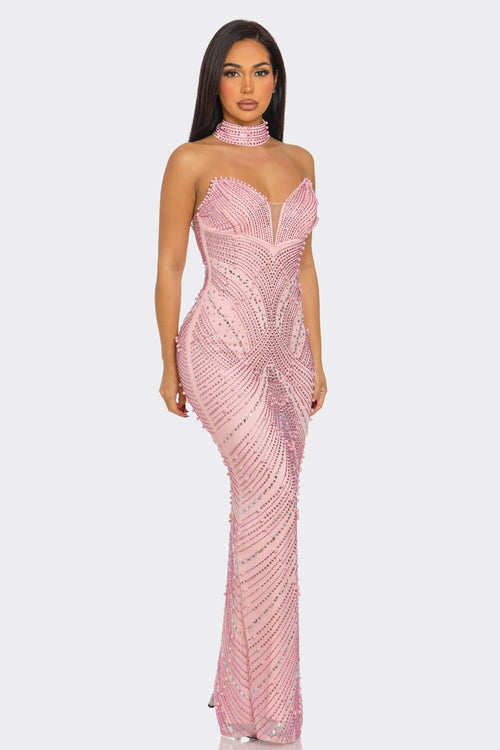 The Racquel Dress | Pink