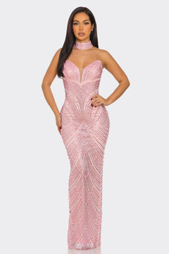 The Racquel Dress | Pink