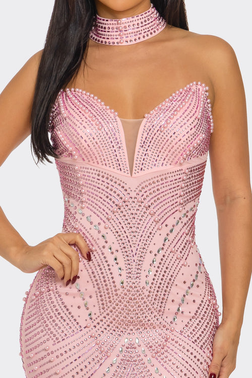 The Racquel Dress | Pink