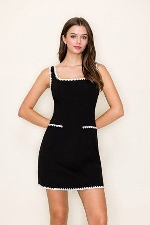 The Social Club Dress | Black