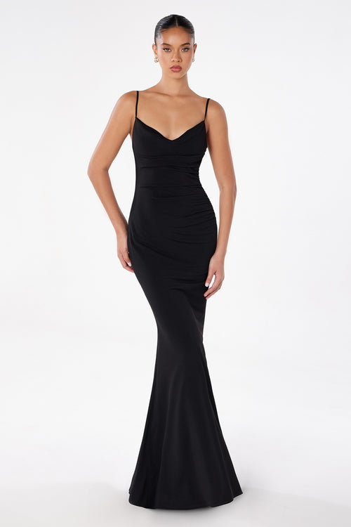 The Jessica Dress | Eggplant