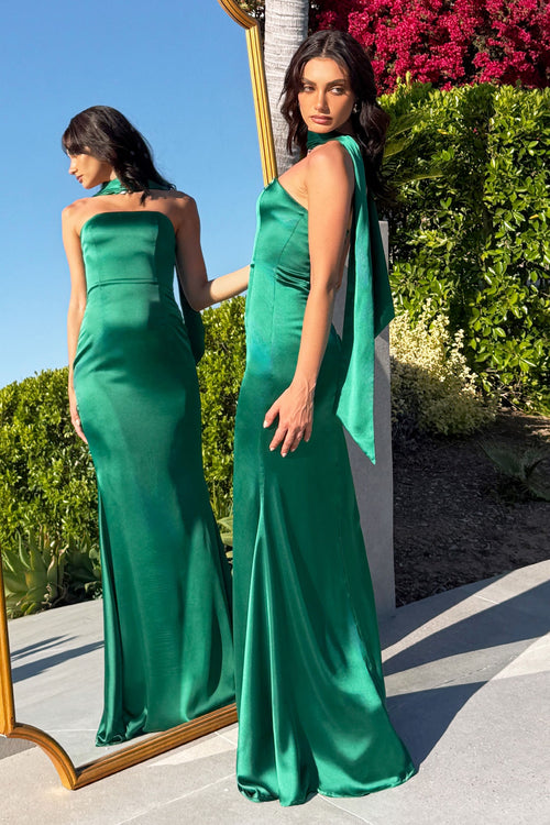 The Lyla Dress | Emerald