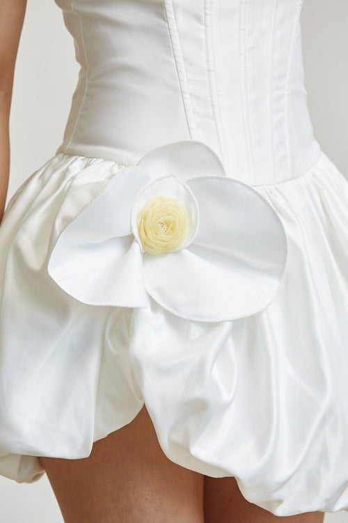 Flower Power Dress | Ivory