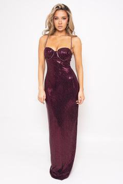 The Indira Dress | Wine (PRE-ORDER)