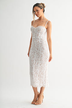 I Am Yours Dress | Ivory/Nude