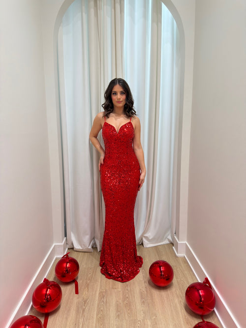 The Gianna Dress | Red