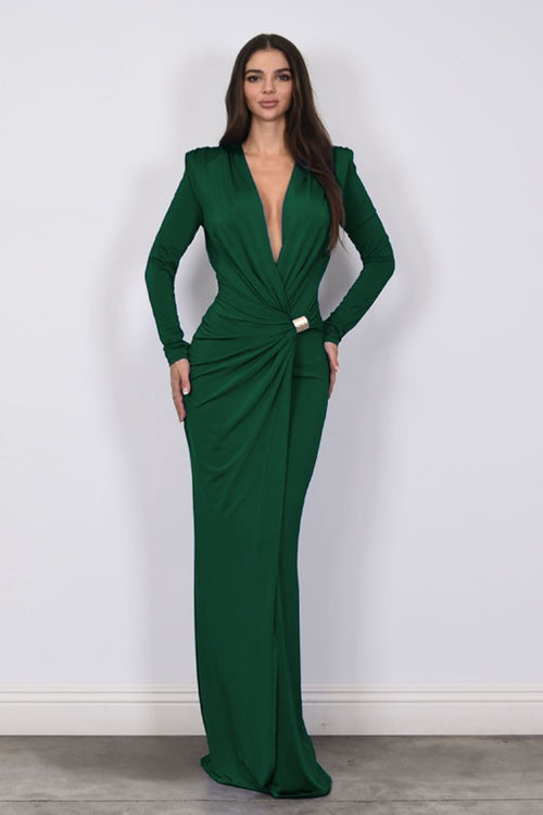 The Camille Dress | Green