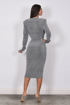 Sparkle & Glisten Dress | Gold