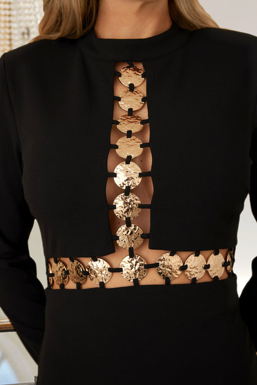 Dubai Nights Dress | Black