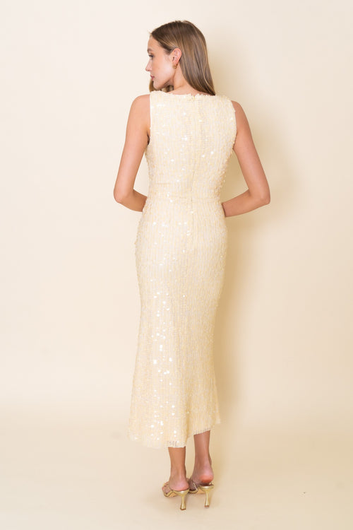 Champagne Hour Dress | Butter Yellow