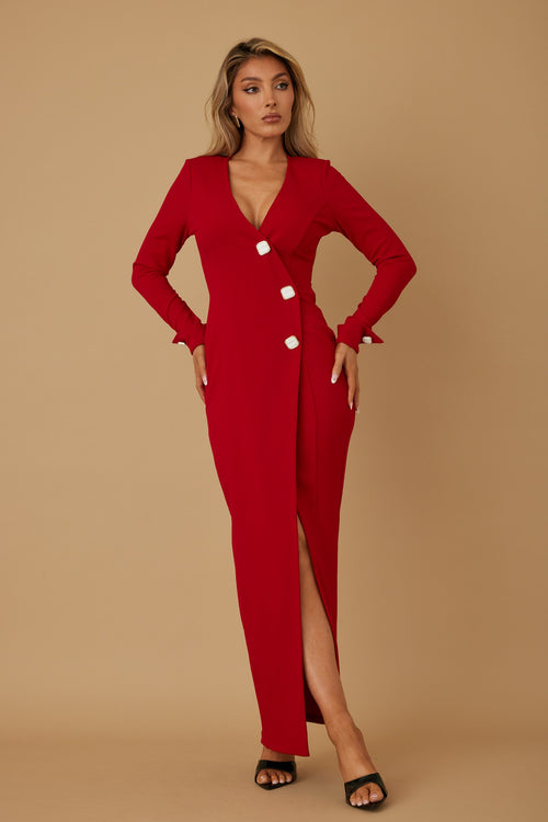 The Emily Dress | Red