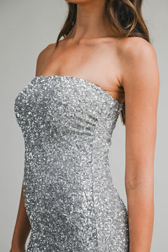 Wonderstruck Dress | Silver