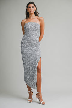 Wonderstruck Dress | Silver