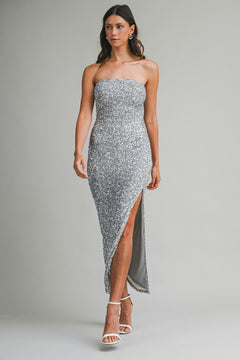 Wonderstruck Dress | Silver