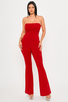 The Mackenzie Jumpsuit | Red