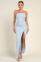 Somewhere On A Yacht Dress | Blue