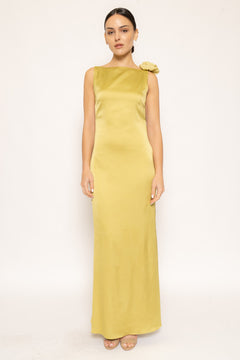 Tuscan Rose Dress | Chartreuse