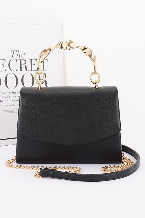 Twist Of Fate Clutch | Black