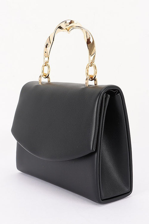 Twist Of Fate Clutch | Black