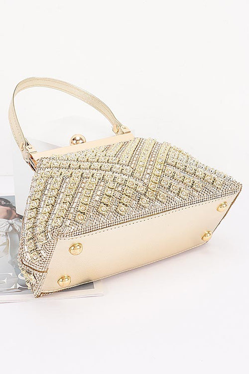 Champagne Toast Clutch | Gold