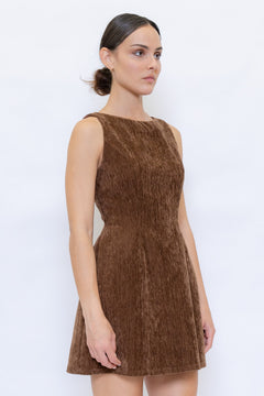 Main Street Dress | Brown