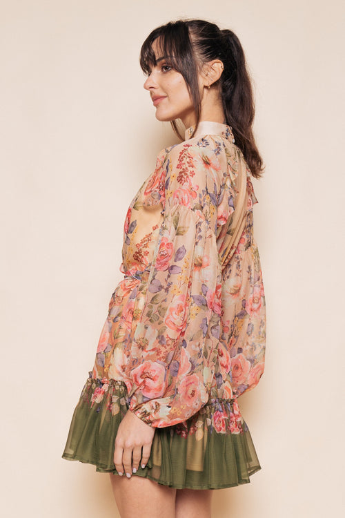 Floral Kisses Dress | Multi/Floral
