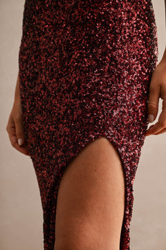 Wonderstruck Dress | Burgundy