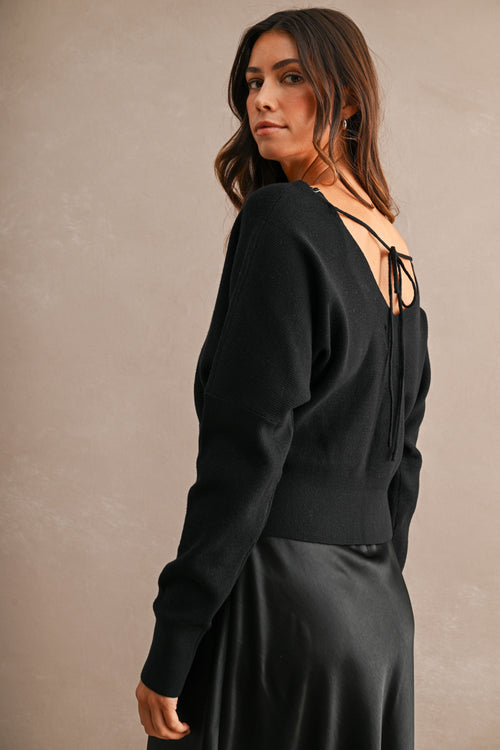 Day To Night Two-Piece Dress Set | Black