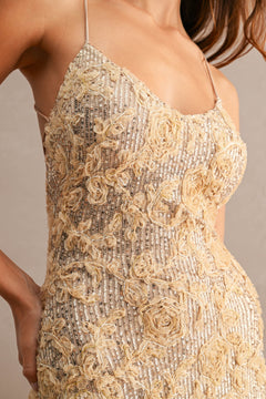 Amore Mio Dress | Champagne
