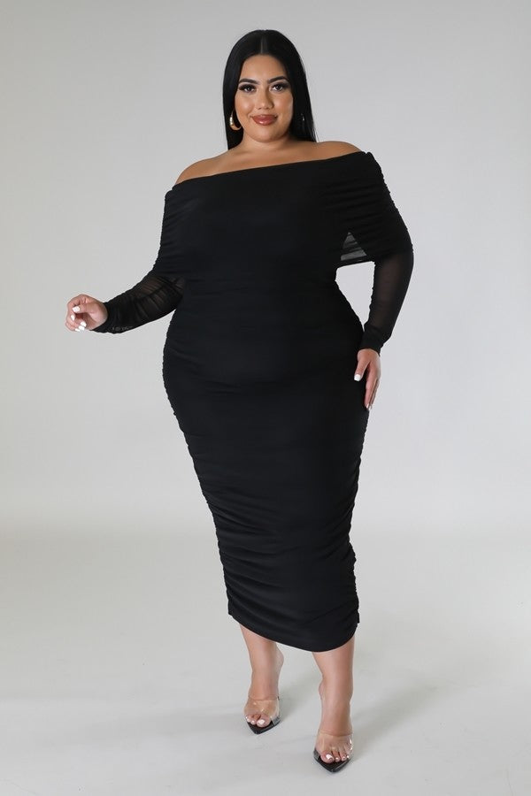 Hollywood Heat Dress (Black)